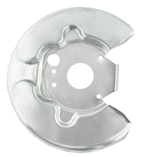Brake dust shield front right