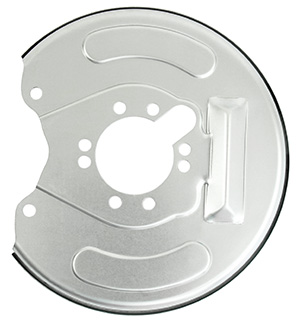 Brake dust shield rear left