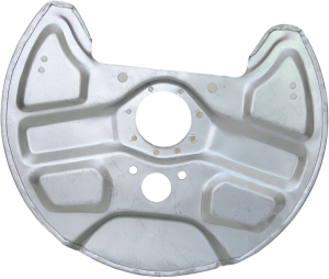Brake dust shield front L&R