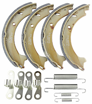 Hand brake shoe kit