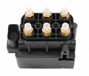 Air suspension valve block