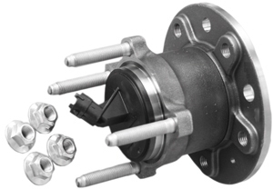 Wheel hub rear