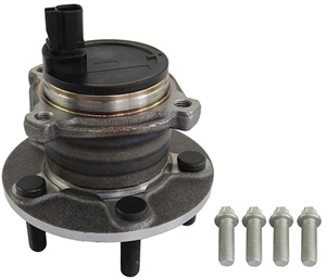 Wheel hub rear