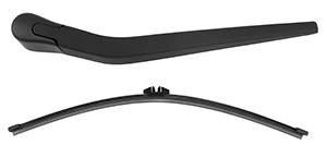 Wiper blade set fit trunk