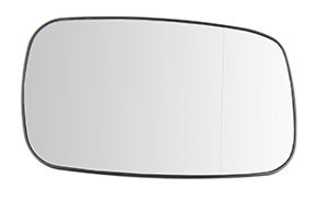 Mirror glass RHD right