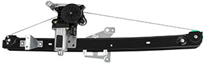 Window regulator rear left with motor