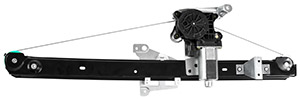 Window regulator rear right with motor