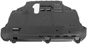 Engine protecting plate