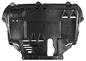 Engine protecting plate