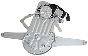Window regulator front left incl motor