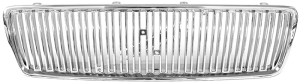 Grille S80 chrome frame grey stripe