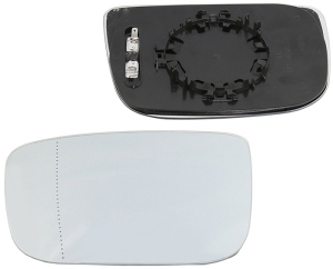 Mirror glass LHD left