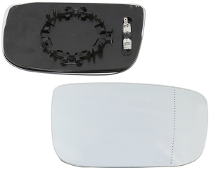 Mirror glass LHD right