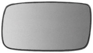Glass for outer mirror