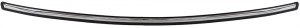 Front bumper moulding center