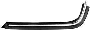 Front bumper moulding outer