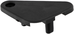 Radiator mounting left