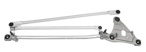 Wiper arm linkage windscreen