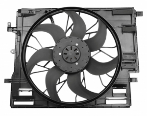 Radiator fan motor