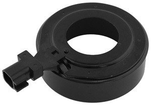 Magnetic clutch AC compressor