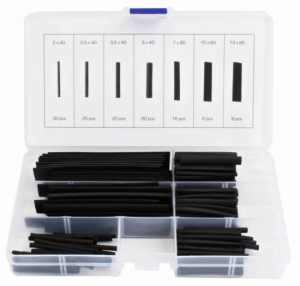 127pcs heat shrink tube assortment set