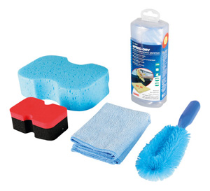 5 pcs car wash and shine kit
