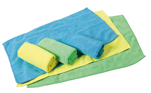 Microfibre cleaning cloth 6 pcs set