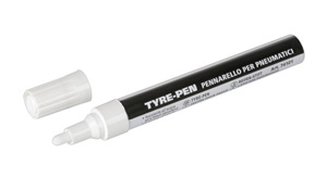 WHITE TYRE PEN